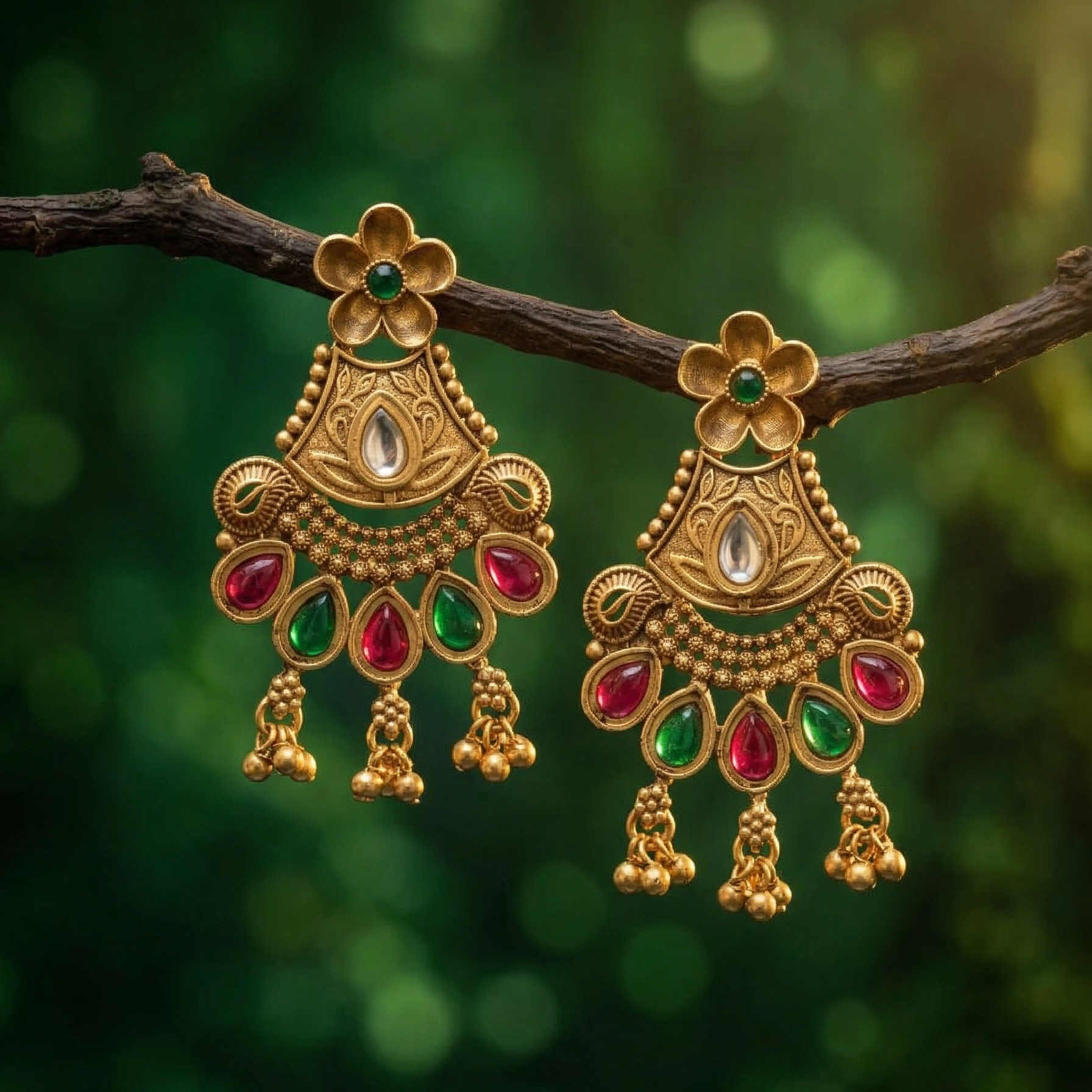 Gold Earrings